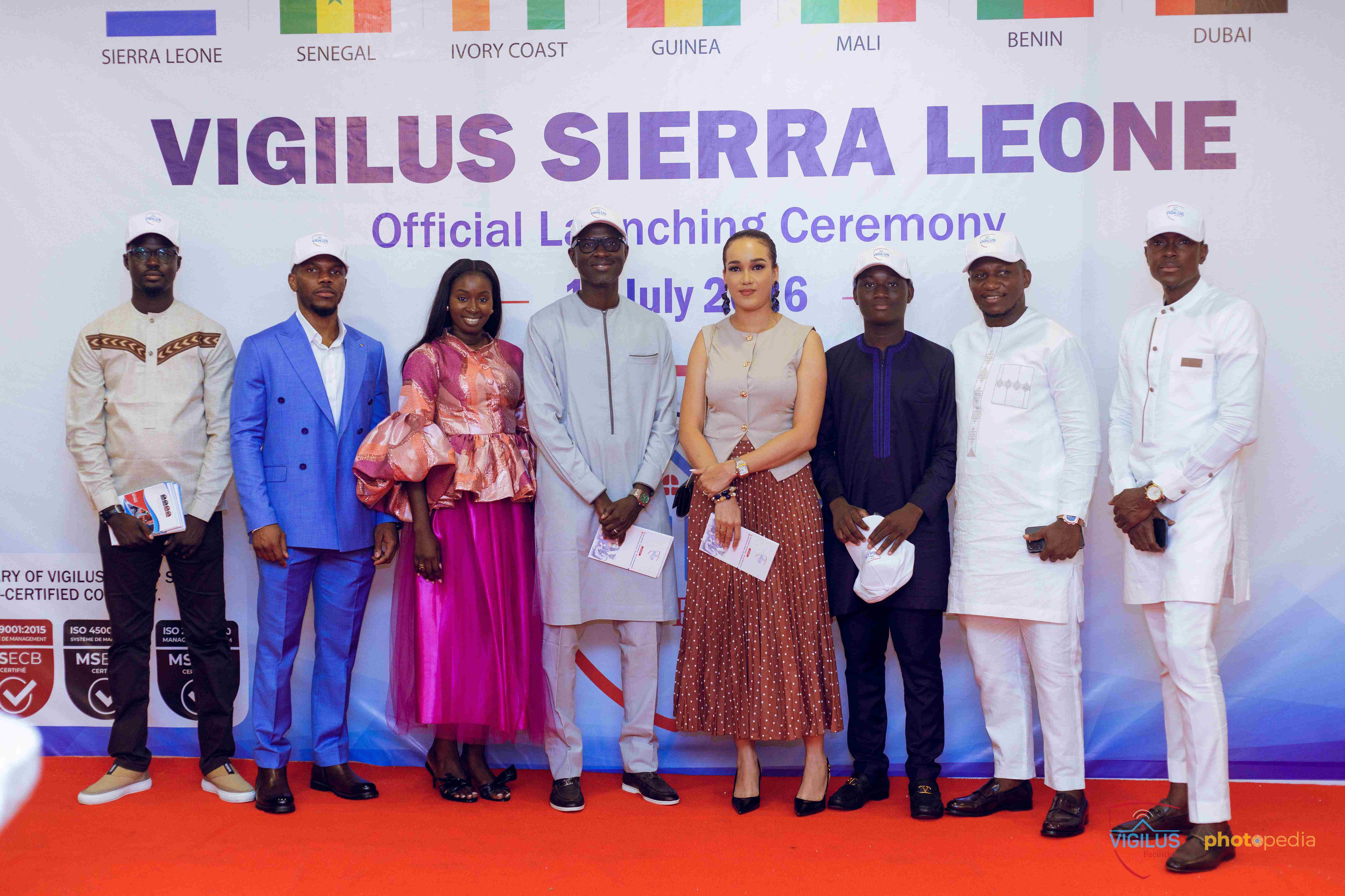 Vigilus inaugure officiellement sa filiale en Sierra Leone